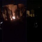 فریاد شبانه مرگ بر خامنه ای در فردیس کرج