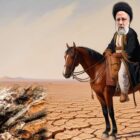نگران نباشید! این اسب زین شده به سمت پرتگاه می‌رود
